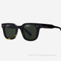 D-Frame Acetate Women And Men Sunglasses